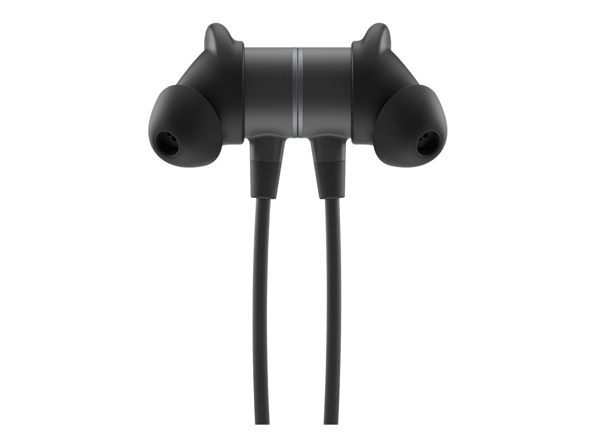 Logitech Zone Wired Earbuds - Headset - im Ohr - kabelgebunden - 3,5 mm Stecker - Geräuschisolierung - Graphite - Zertifiziert für Microsoft Teams