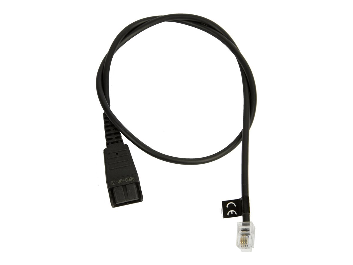 Jabra - Headset-Kabel - RJ-11 männlich zu Quick Disconnect männlich