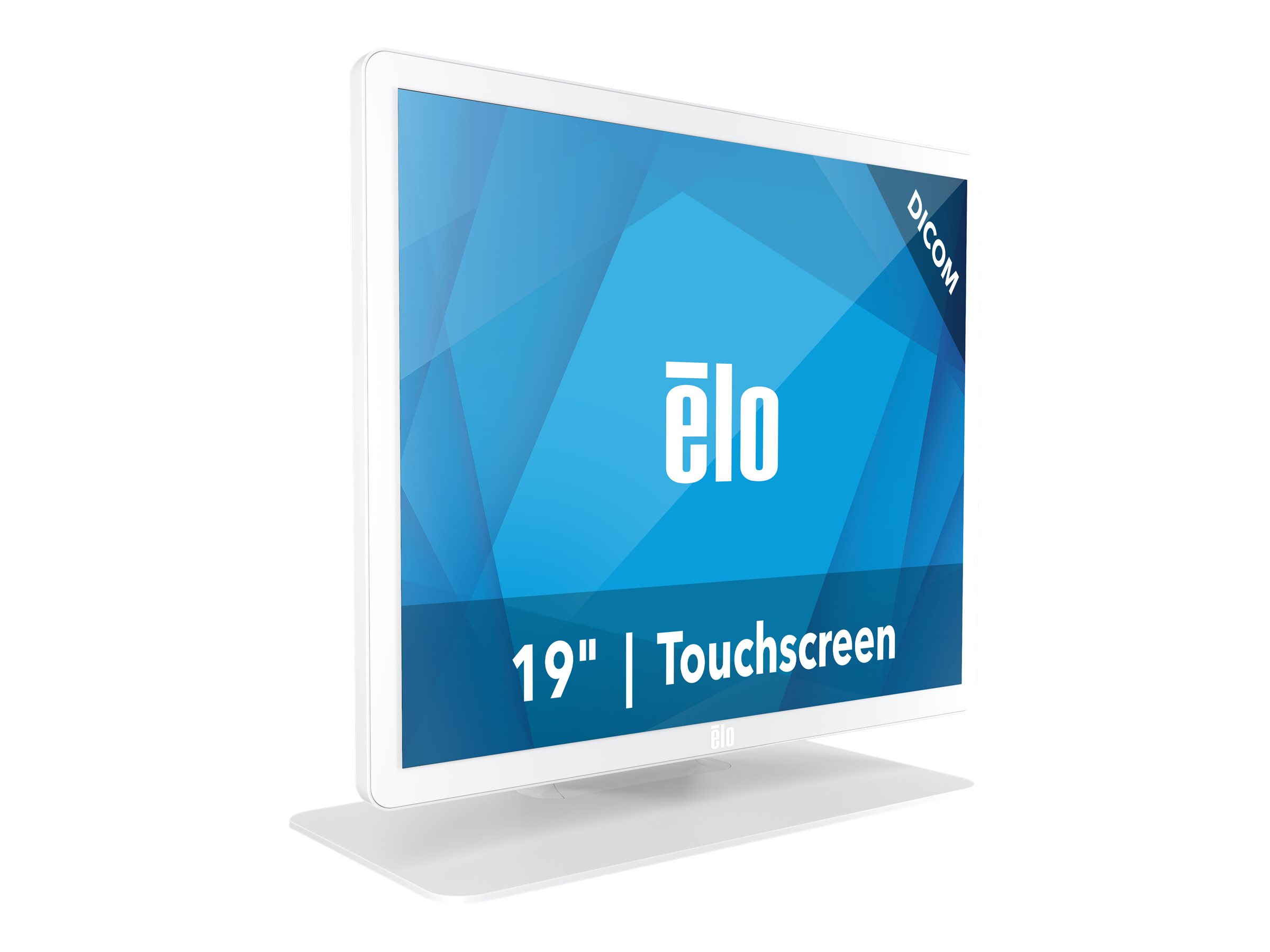Elo 1903LM - Medical Grade - LCD-Monitor - 48.26 cm (19") - Touchscreen - 1280 x 1024 @ 60 Hz - 250 cd/m² - 1000:1 - 14 ms - HDMI, VGA - Lautsprecher - weiß