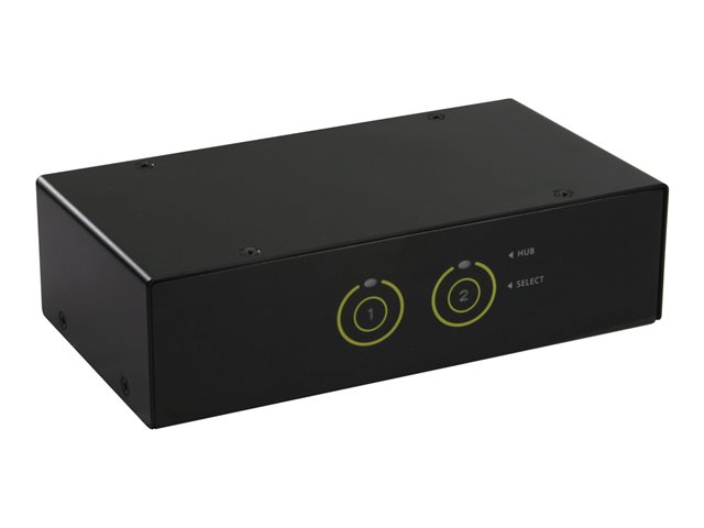 InLine - KVM-/Audio-/USB-Switch - 2 x KVM/Audio/USB - 1 lokaler Benutzer - Desktop