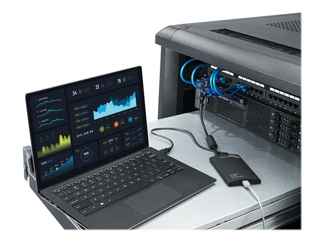 StarTech.com Tragbarer KVM Konsolen auf USB 2.0 Laptop Adapter - KVM-Switch - 1 Anschlüsse