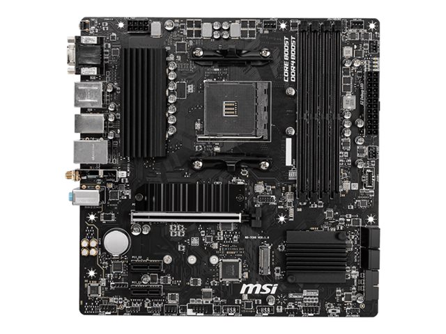 MSI B550M PRO-VDH WIFI - Motherboard - micro ATX - Socket AM4 - AMD B550