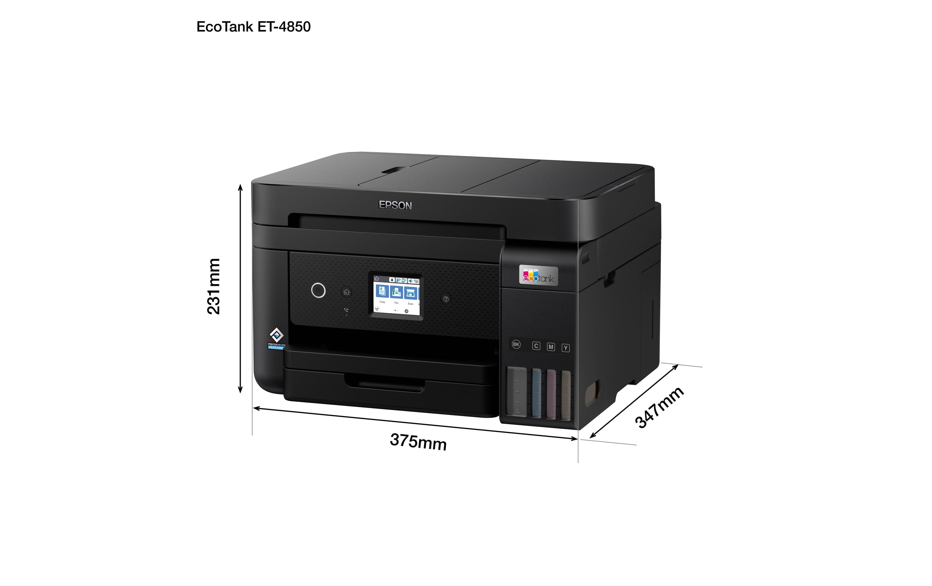 Epson EcoTank ET-4850 4in1 Tintenstrahl MFP Tintentanksystem