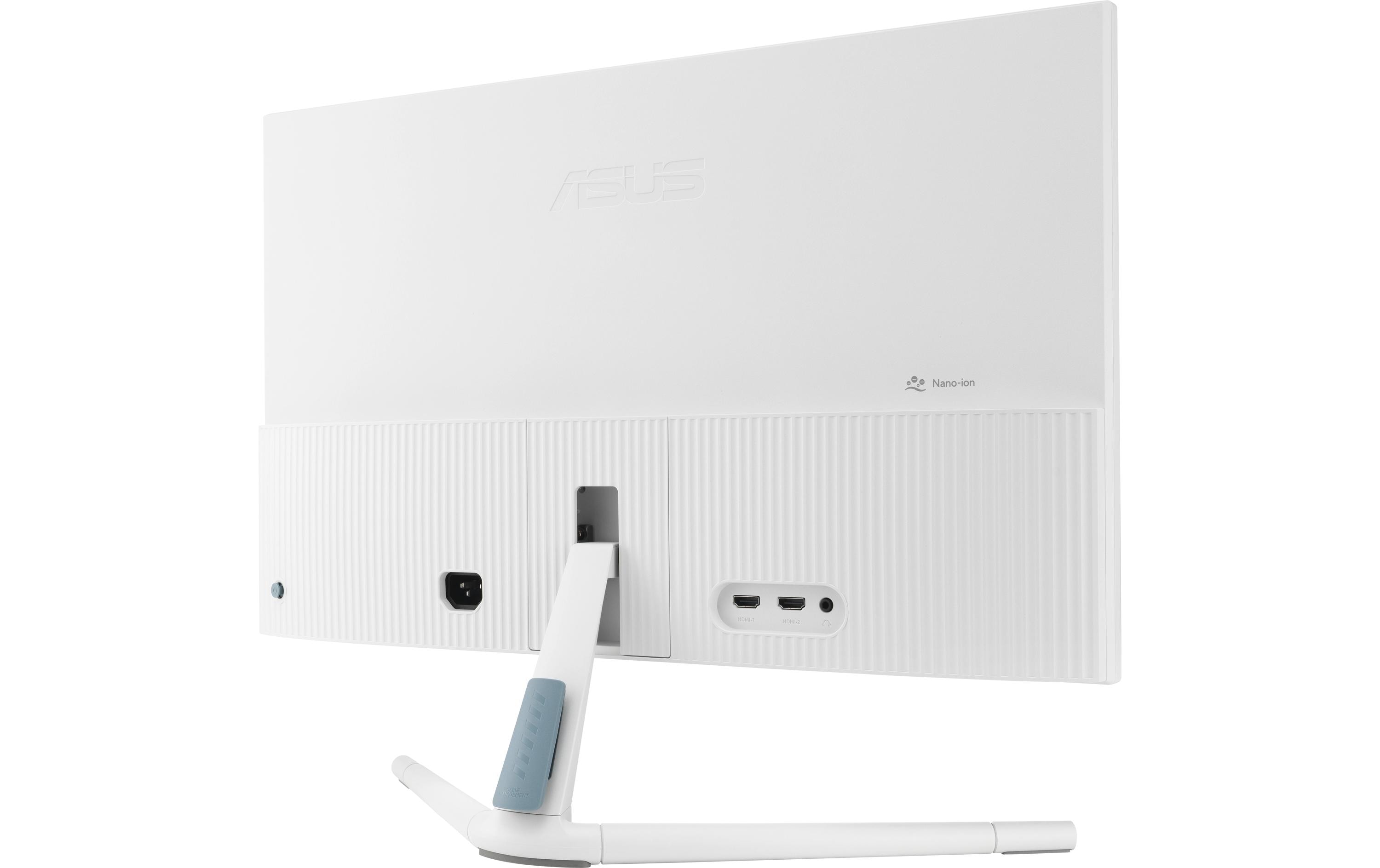 ASUS VU249HFI-W - LED-Monitor - 61 cm (24") (23.8" sichtbar) - 1920 x 1080 Full HD (1080p) @ 100 Hz - IPS - 250 cd/m² - 1300:1 - 1 ms - HDMI - weiß