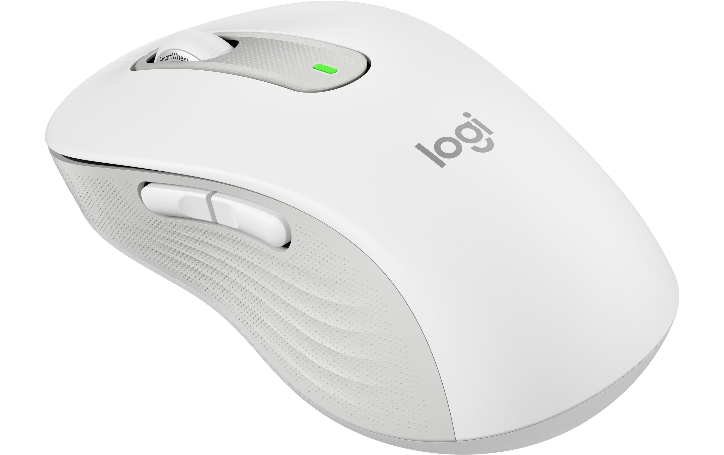 Logitech Signature M650 Large - Maus - Größe L - 2.4 GHz
Bluetooth - Off-White