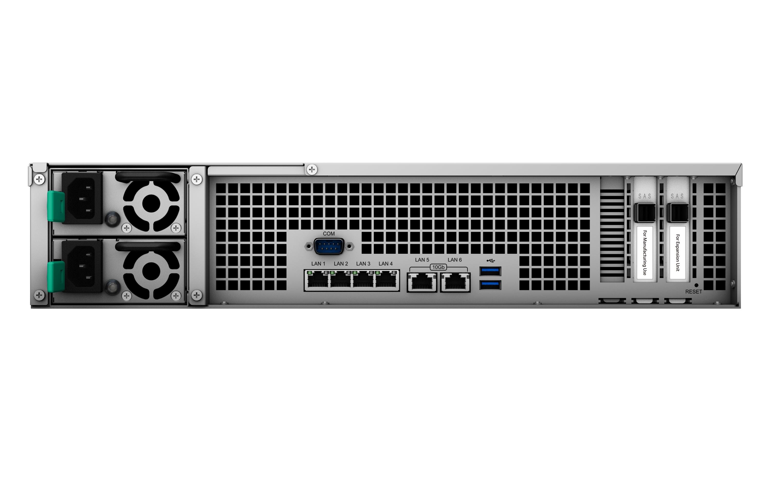 Synology FlashStation FS3600 - NAS-Server - 24 Schächte - Rack - einbaufähig - RAID 0, 1, 5, 6, 10, JBOD, RAID F1 - RAM 16 GB - Gigabit Ethernet / 10 Gigabit Ethernet - iSCSI - 2U