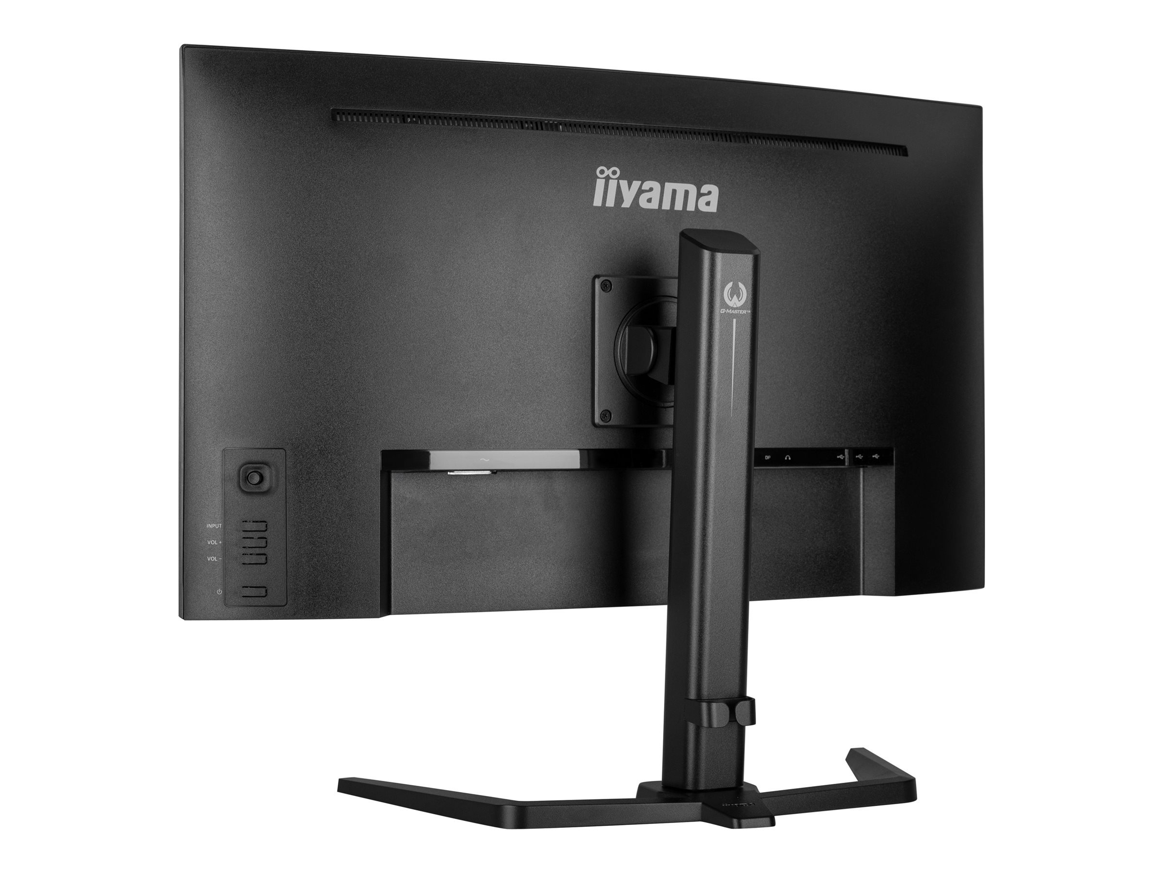 iiyama G-MASTER Red Eagle GCB3280QSU-B1 - LED-Monitor - gebogen - 81.3 cm (32") (31.5" sichtbar) - 2560 x 1440 WQHD @ 165 Hz - VA - 350 cd/m² - 3000:1 - 0.2 ms - 2xHDMI, DisplayPort - Lautsprecher - mattschwarz