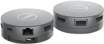 Dell Mobile Adapter DA310 - Dockingstation - USB-C - VGA
HDMI
DP
USB-C - GigE
