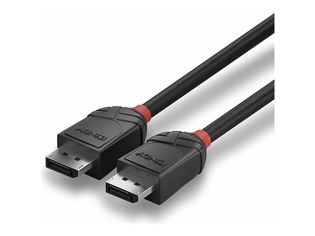 Lindy Black Line - DisplayPort-Kabel - DisplayPort (M) zu DisplayPort (M) - DisplayPort 1.2 - 2 m - Schwarz